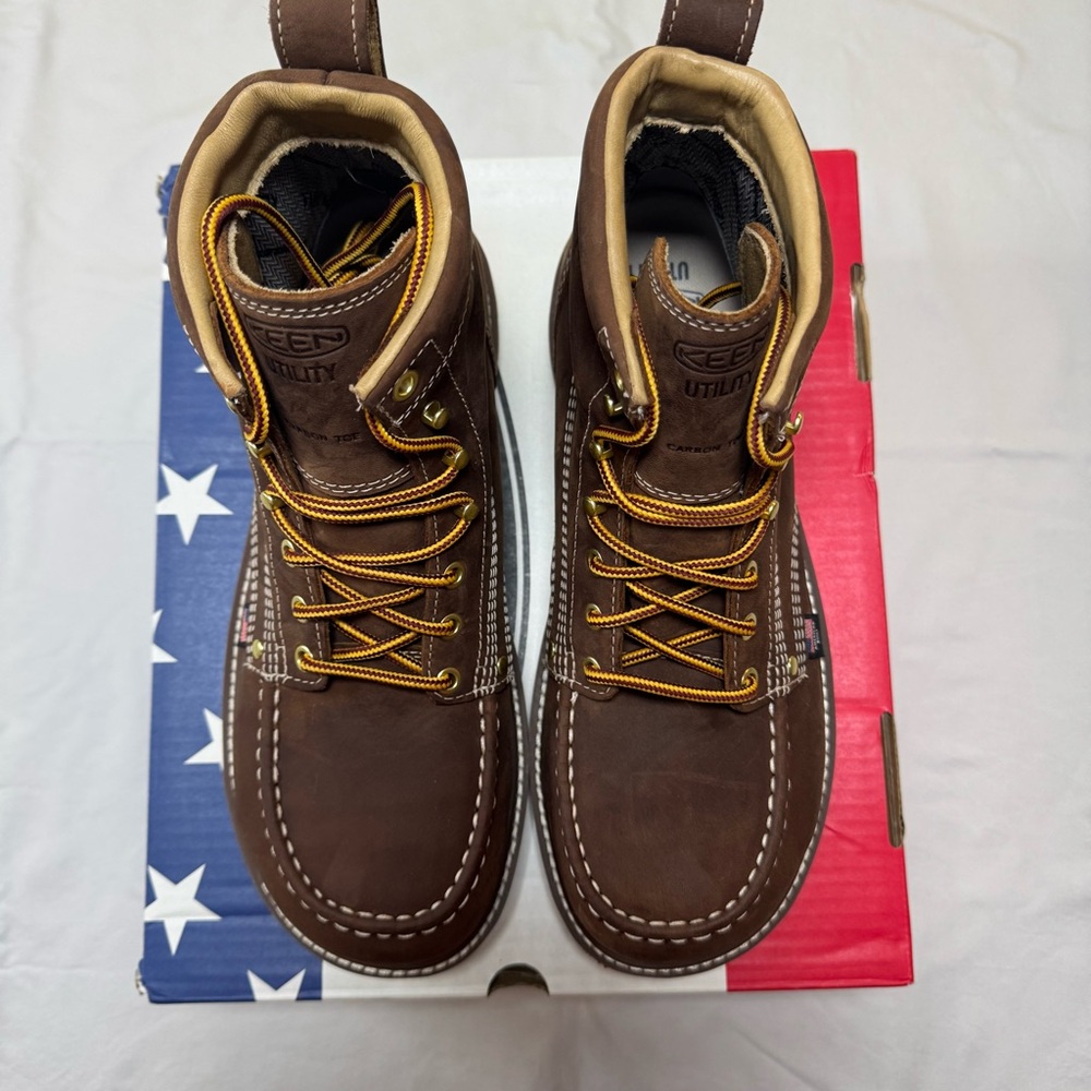KEEN Men's Liberty 6” Work Leather Boots